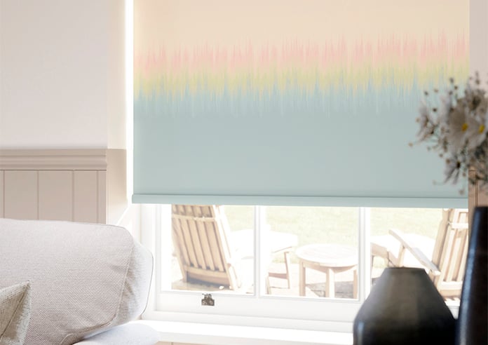 Petal & Block Monsoon Mist, Dhara - Twist & Fit Roller Blind - Image 5